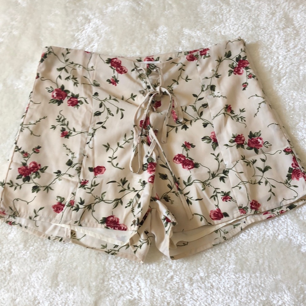 Floral shorts